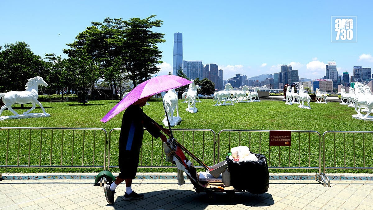 本港今日天氣持續酷熱。(資料圖片／林俊源攝)本港今日天氣持續酷熱。(資料圖片／林俊源攝)