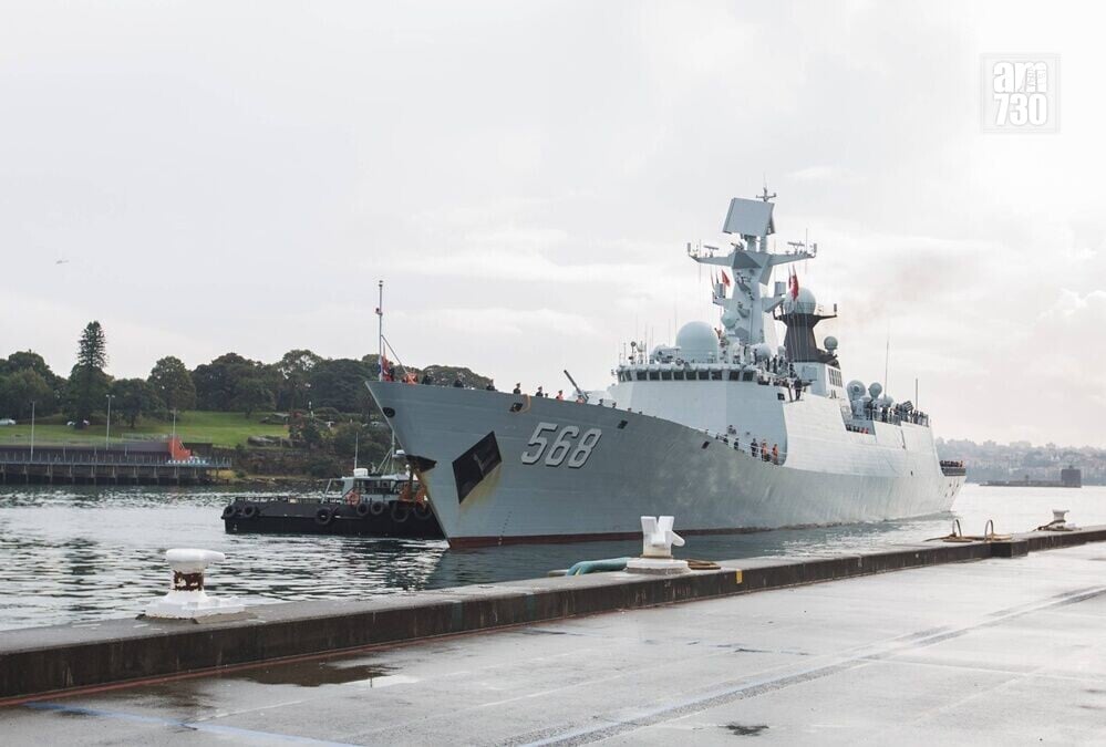 衡陽艦。(新華社)