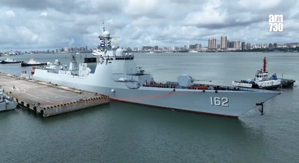 南寧艦。(新華社)