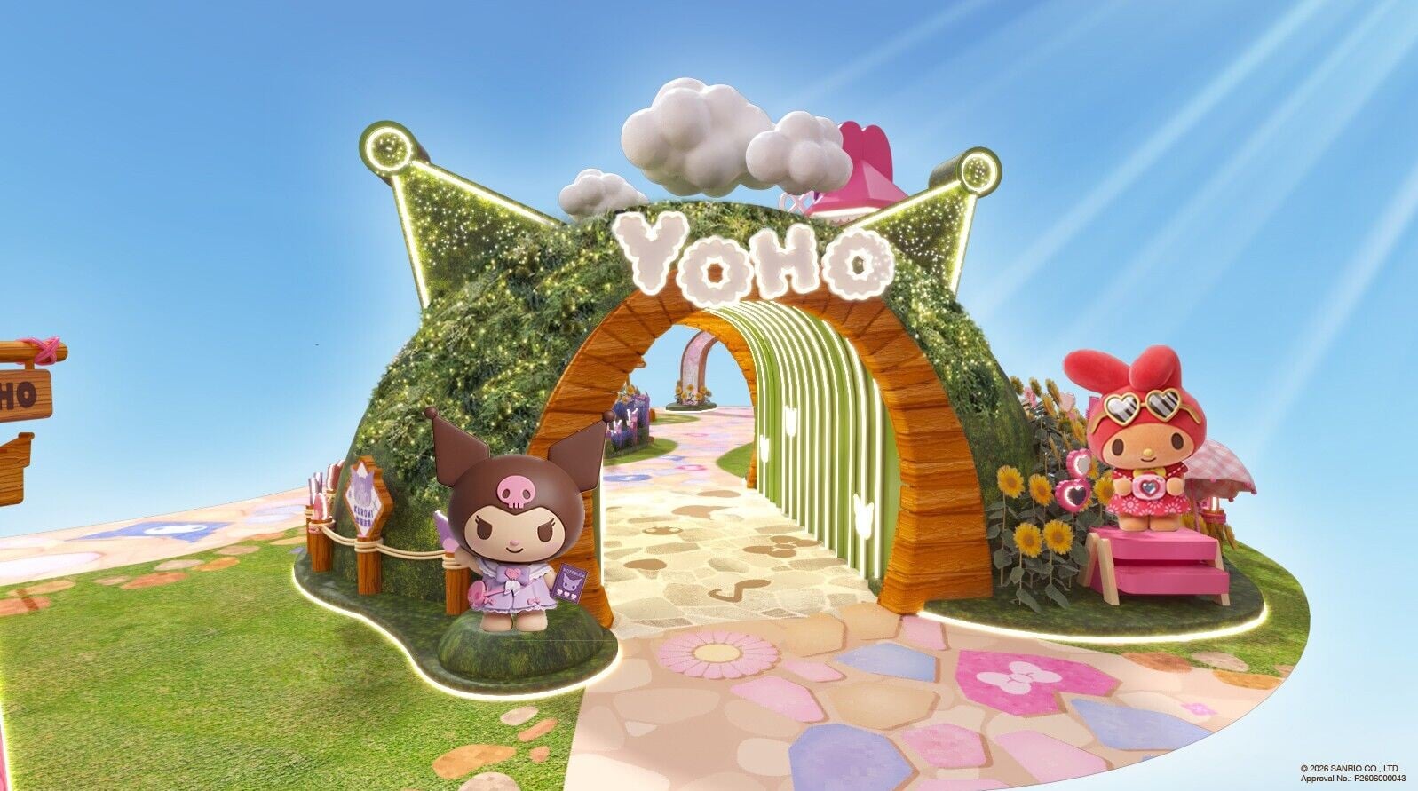 「Kuromi時空光影隧道」 (1)