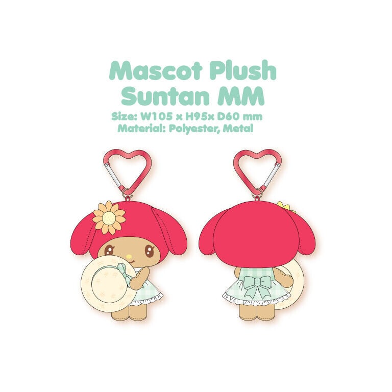 Sanrio Products Mascot Plush Suntan MM