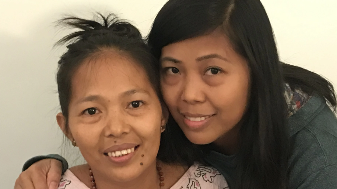 事主Baby Jane Teodoro Allas 及妹妹 Mary Ann Allas Perira（眾籌網站）