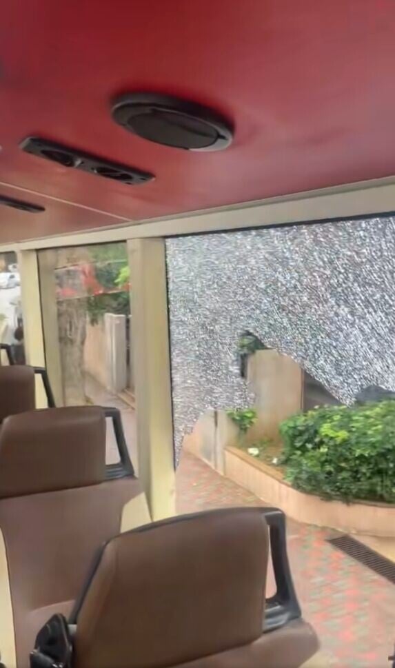Bus window