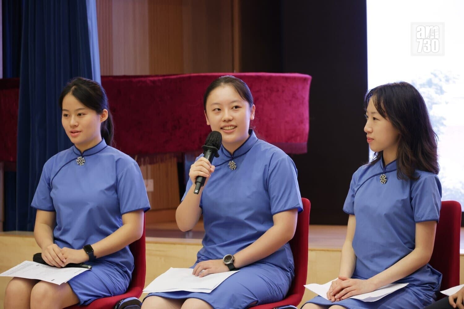 傳統直資名校聖保羅男女中學今年有6名IB狀元(吳康琦攝)