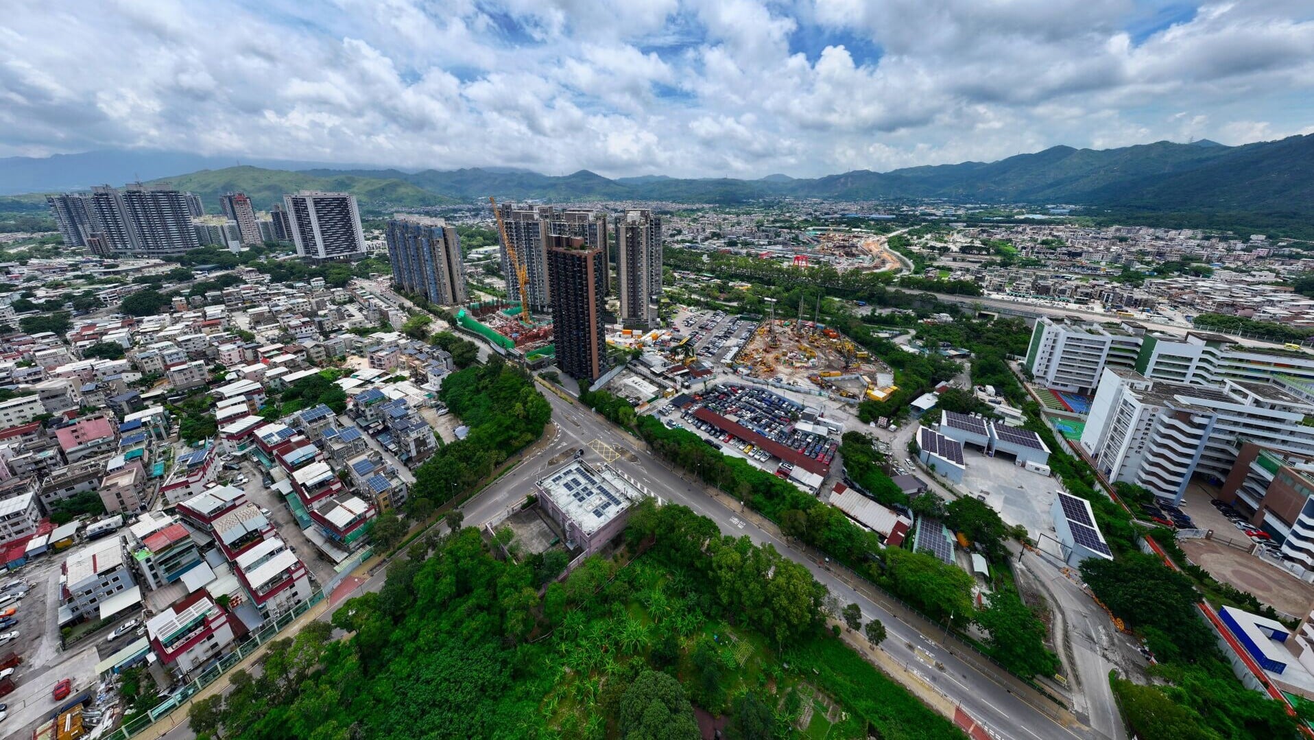 新世界發展兩個位於北部都會區的大型住宅項目已經動工。