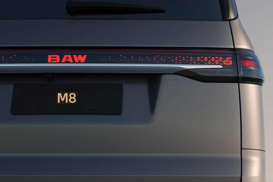 電動車|BAW設計帶來簡約科幻感。