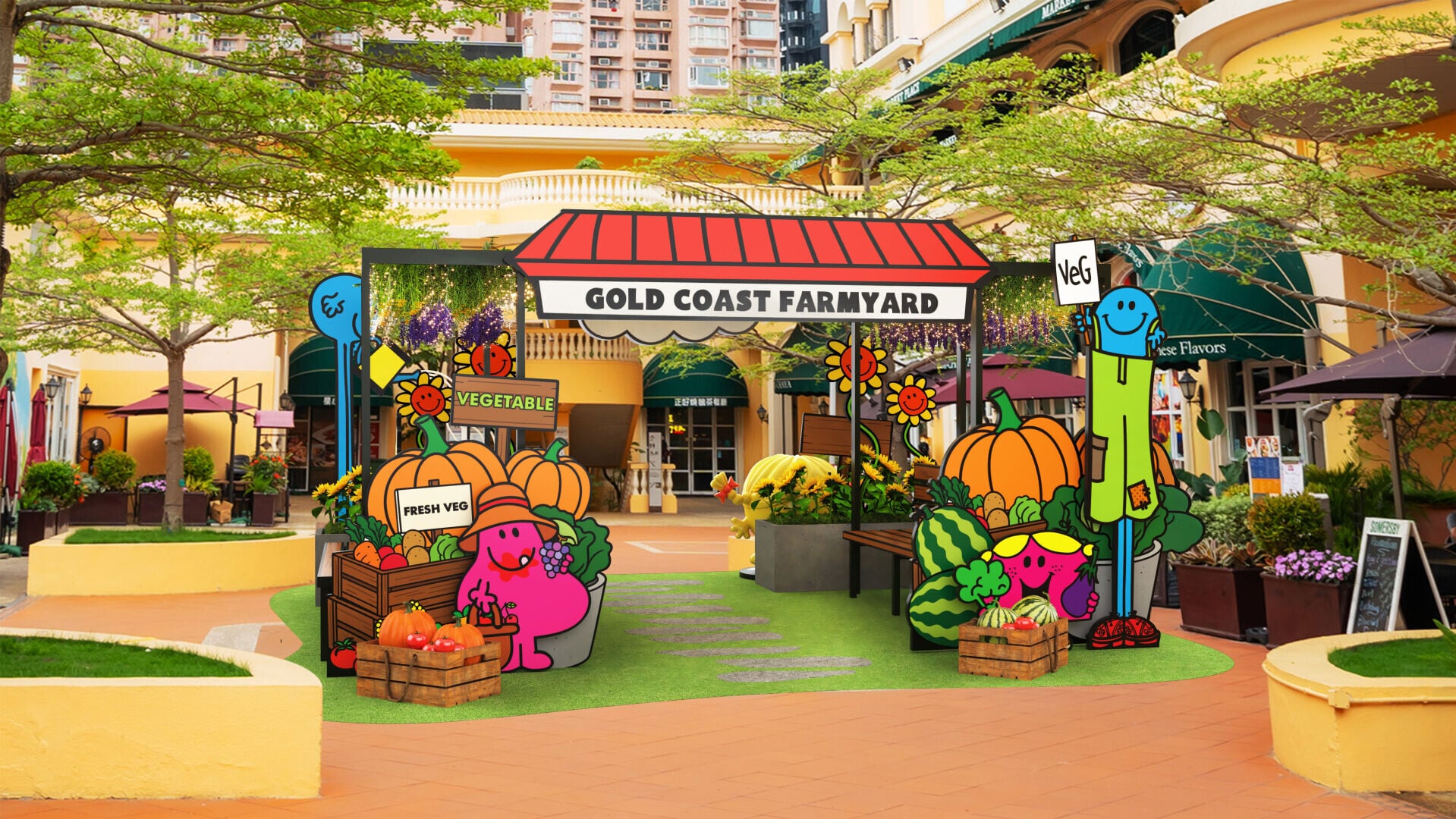 香港黃金海岸商場「夏日開心農莊」 Hong Kong Gold Coast Piazza’s “Happy Farm” (2)