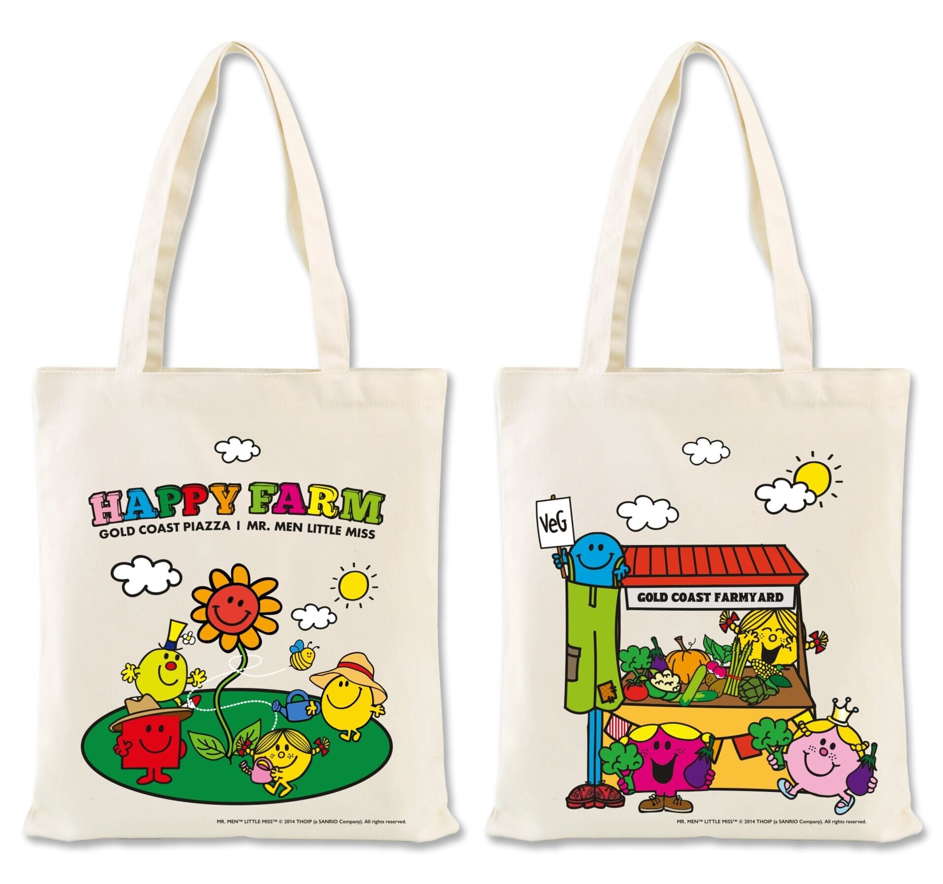 Mr. Men Little Miss 環保袋 Mr. Men Little Miss tote bag