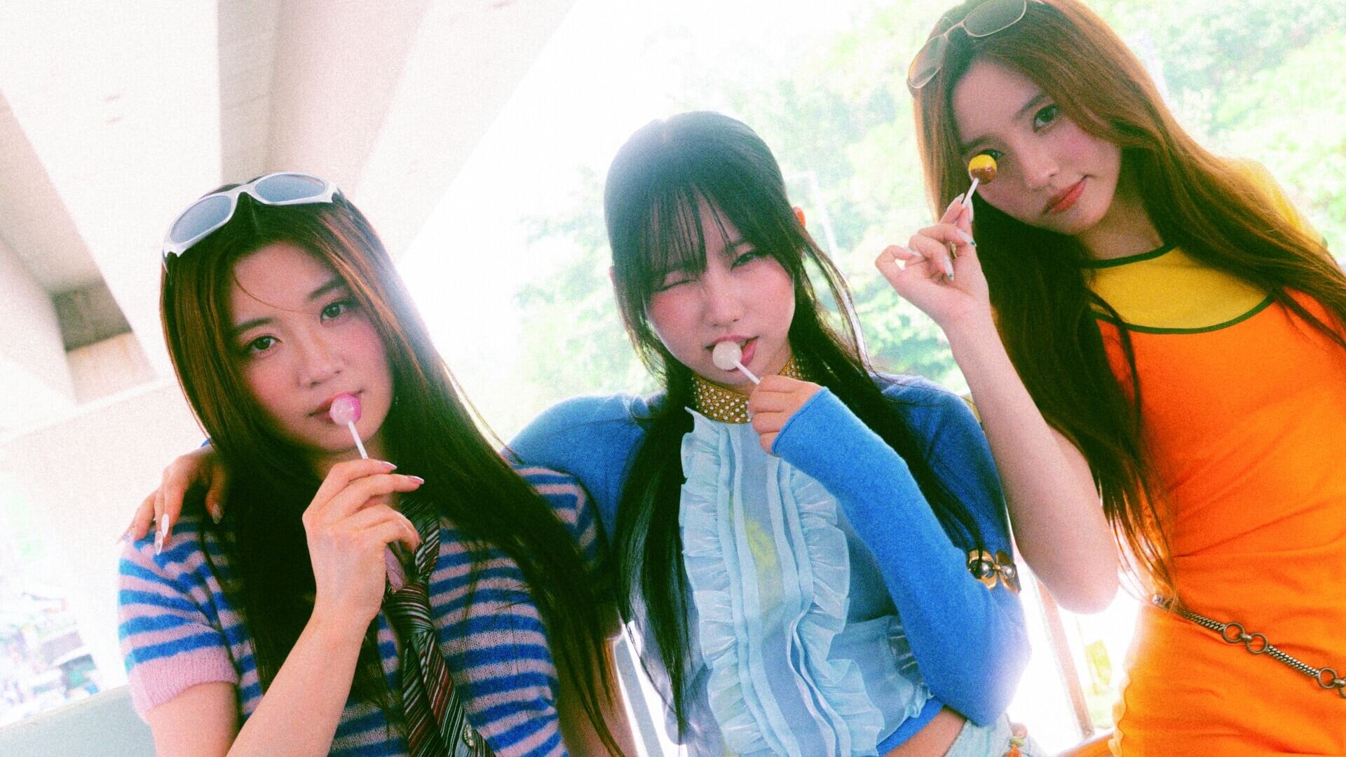Candy、Day、Ivy（左至右）