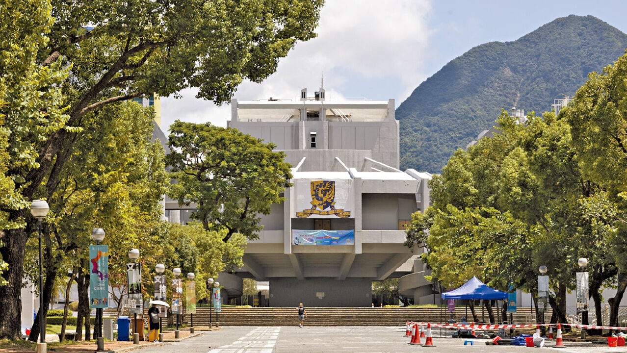 香港中文大學預計下一學年非本地生比例會超過四成。(資料圖片)