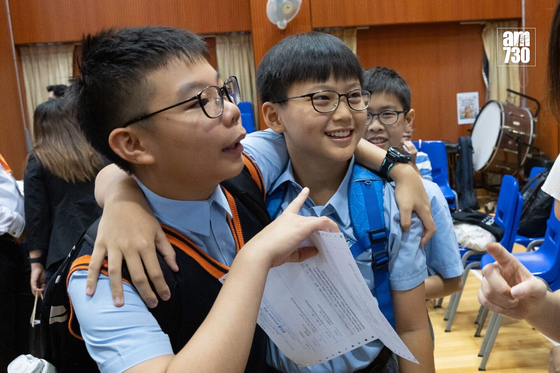 油蔴地天主教小學(海泓道)近99%學生獲派首三志願學校(蘇文傑攝)
