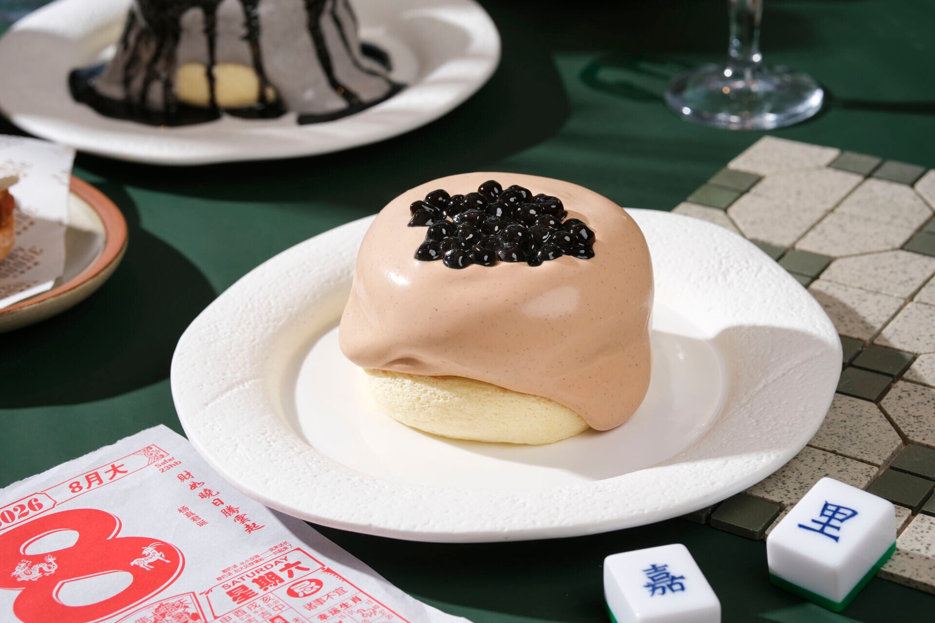 Hong Kong Milk Tea Cloud Soufflé Pancake 港式奶茶雲朵梳乎厘班戟