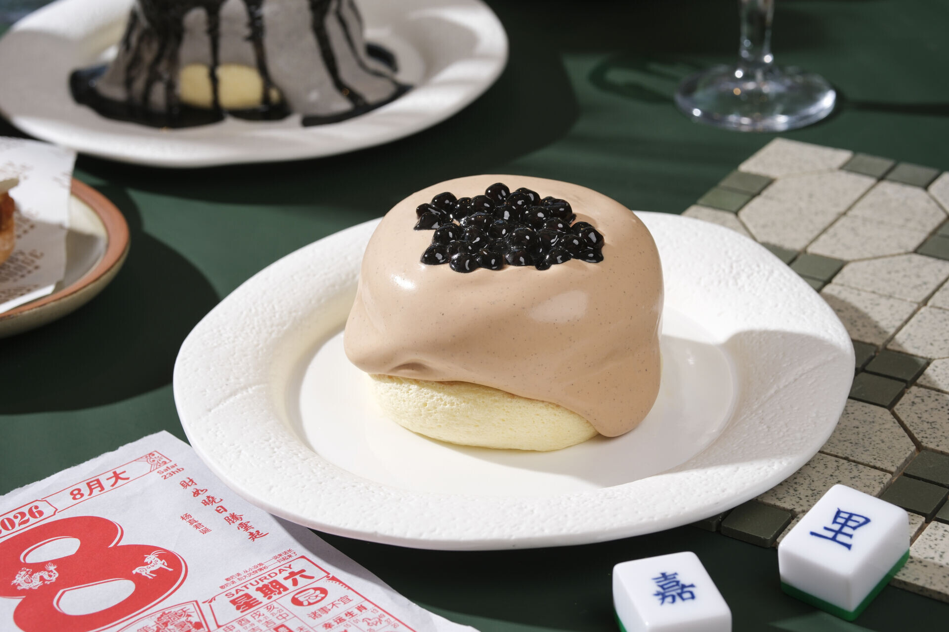 Hong Kong Milk Tea Cloud Soufflé Pancake 港式奶茶雲朵梳乎厘班戟