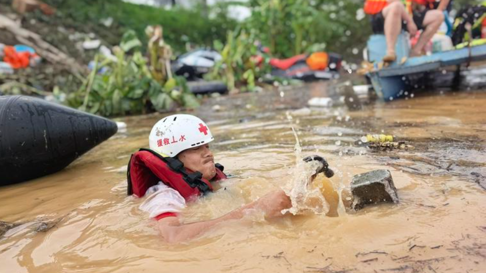 廣西暴雨成災，增至39人遇難，9人下落不明(新華社)