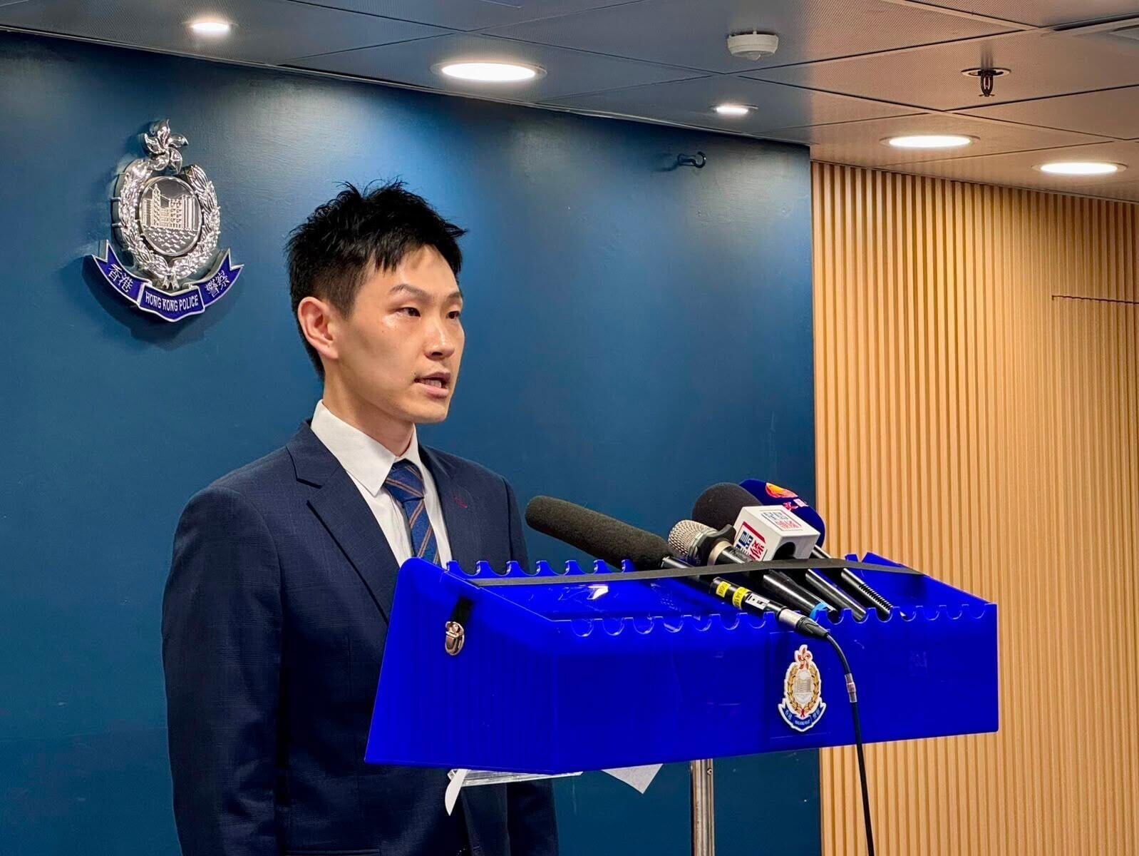 元朗警區刑事調查總督察唐為國