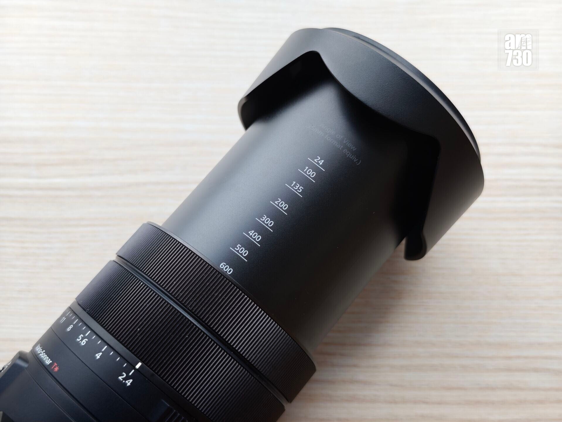 Sony RX10 V光學變焦可達600mm,以及2400mm數碼變焦。