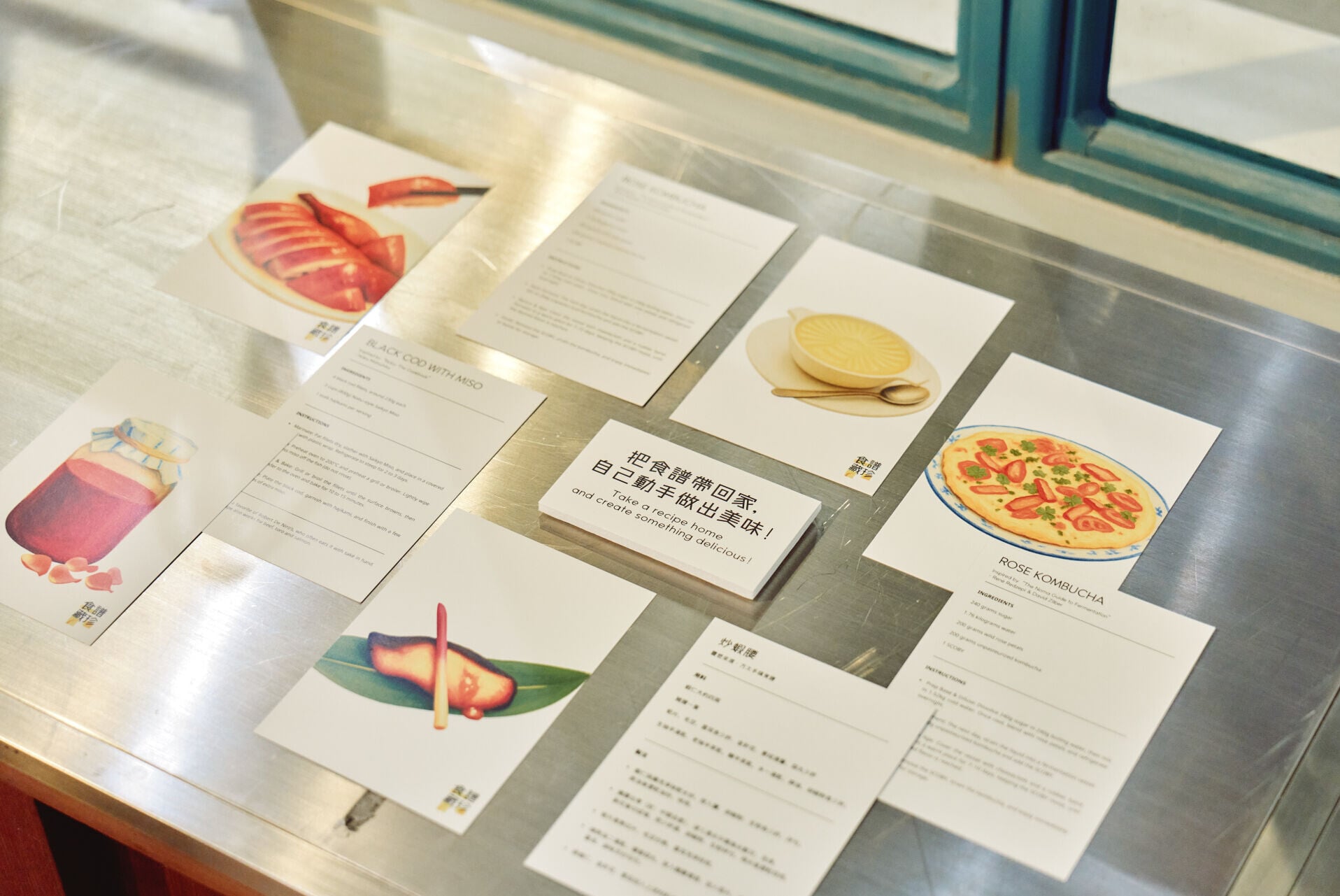 5. Recipe Postcards