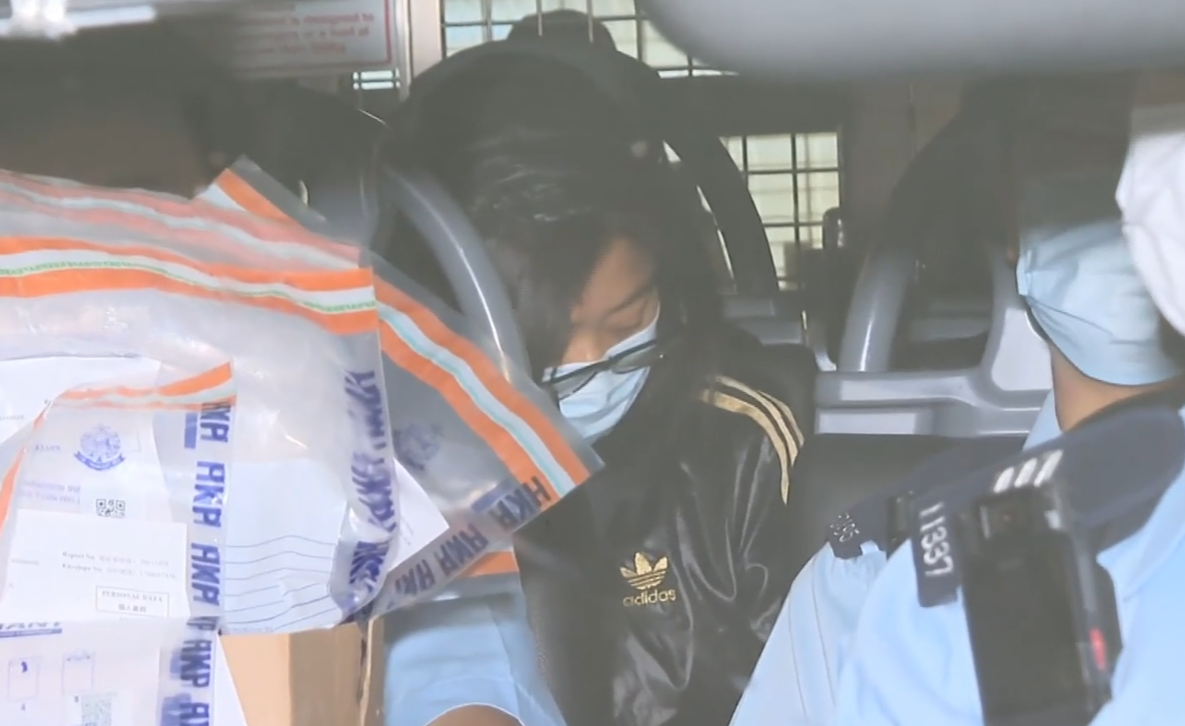 華富邨謀殺案,50歲被告田小英被控一項謀殺罪。案件於東區裁判法院首次提堂。(有線新聞畫面)