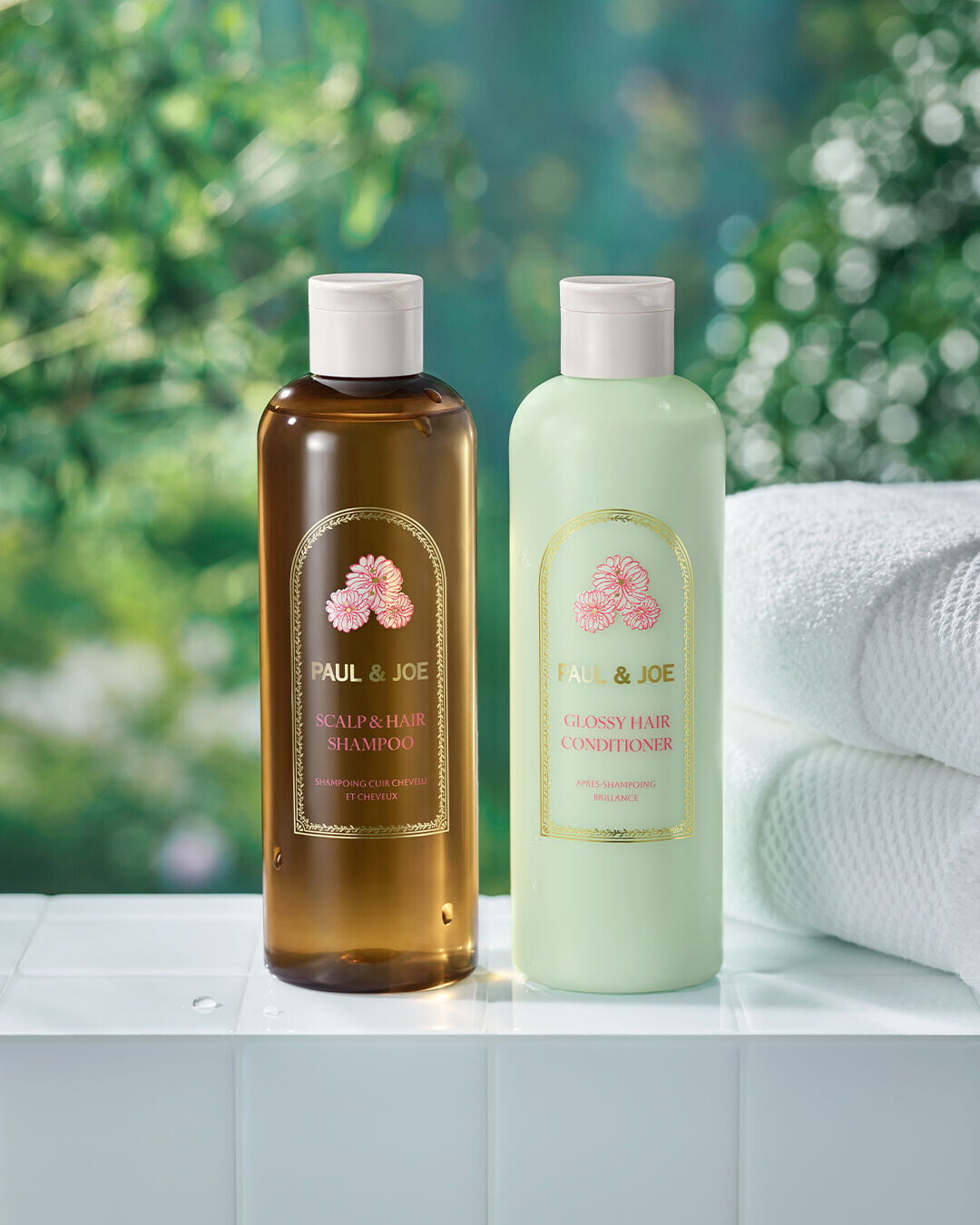 滋養洗髮水 (SCALP & HAIR SHAMPOO) & 光澤護髮素 (GLOSSY HAIR CONDITIONER)