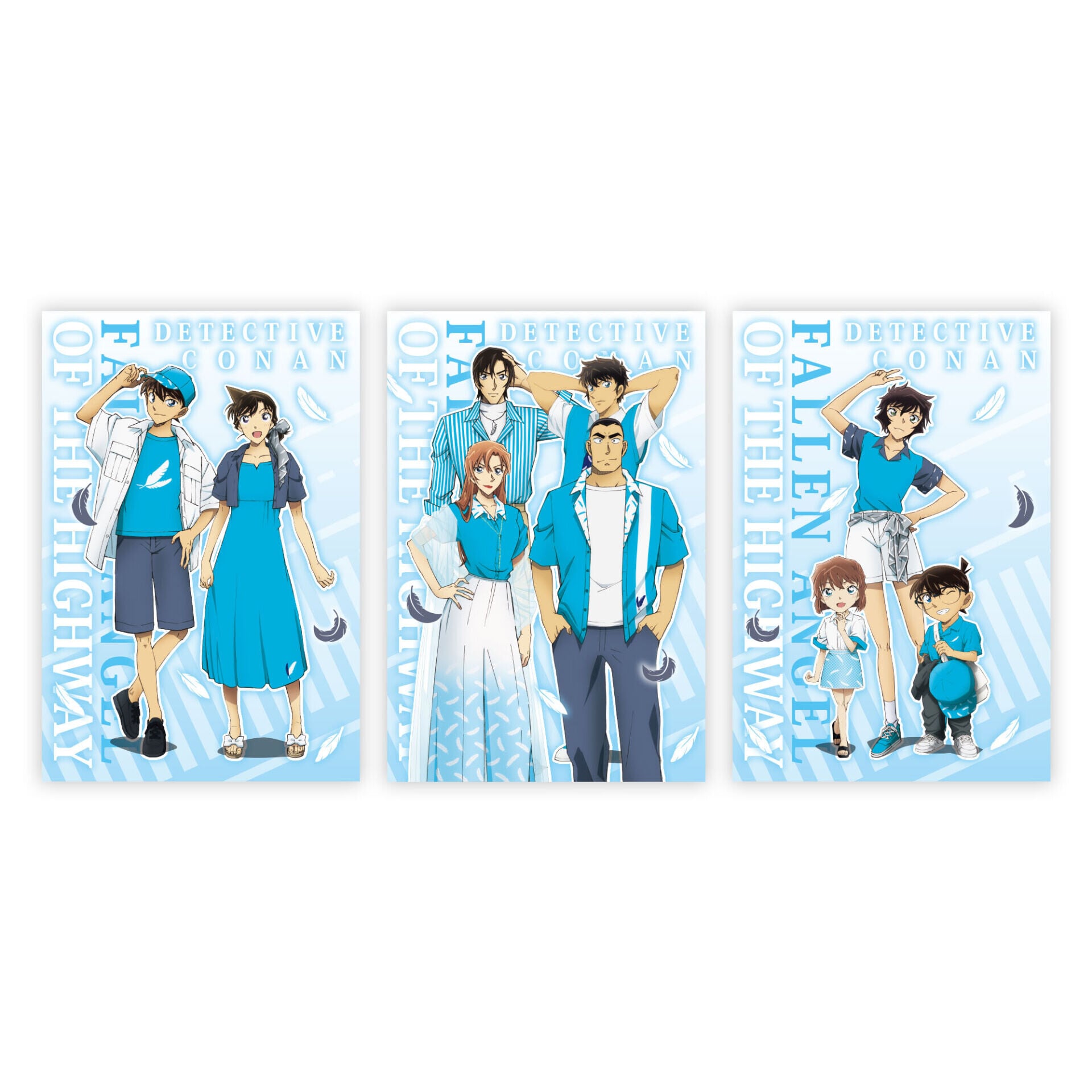 01 「名偵探柯南 高速公路的墮天使 POP UP STORE」消費滿額好禮贈 角色收藏卡(3款隨機)
