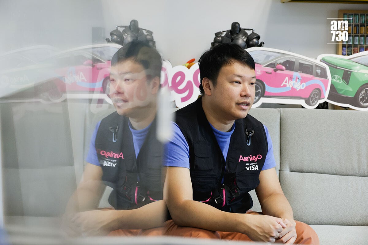 關俊文稱,一年過去社會對車隊的士認識加深。(吳康琦攝)