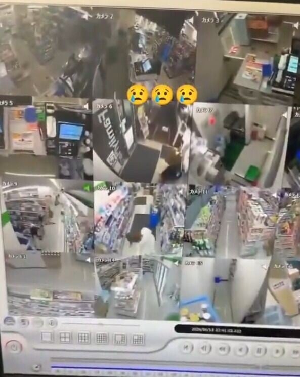 池袋大便|白衣女疑在便利店「快閃便溺」後離開