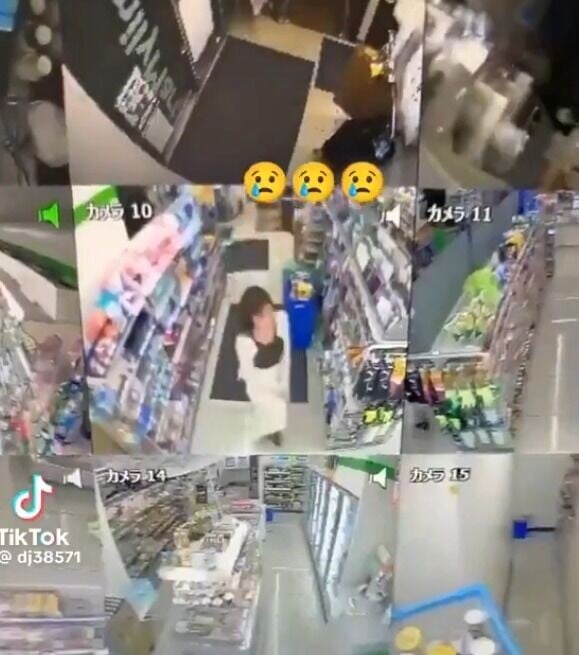 池袋大便|白衣女行入便利店