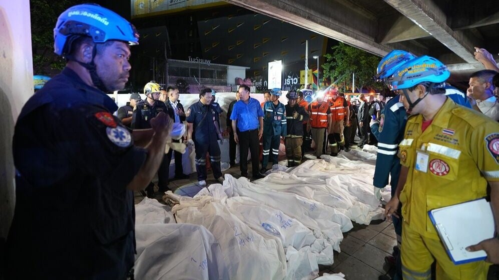 泰國曼谷酒吧大火，至少27死63傷。(AP)