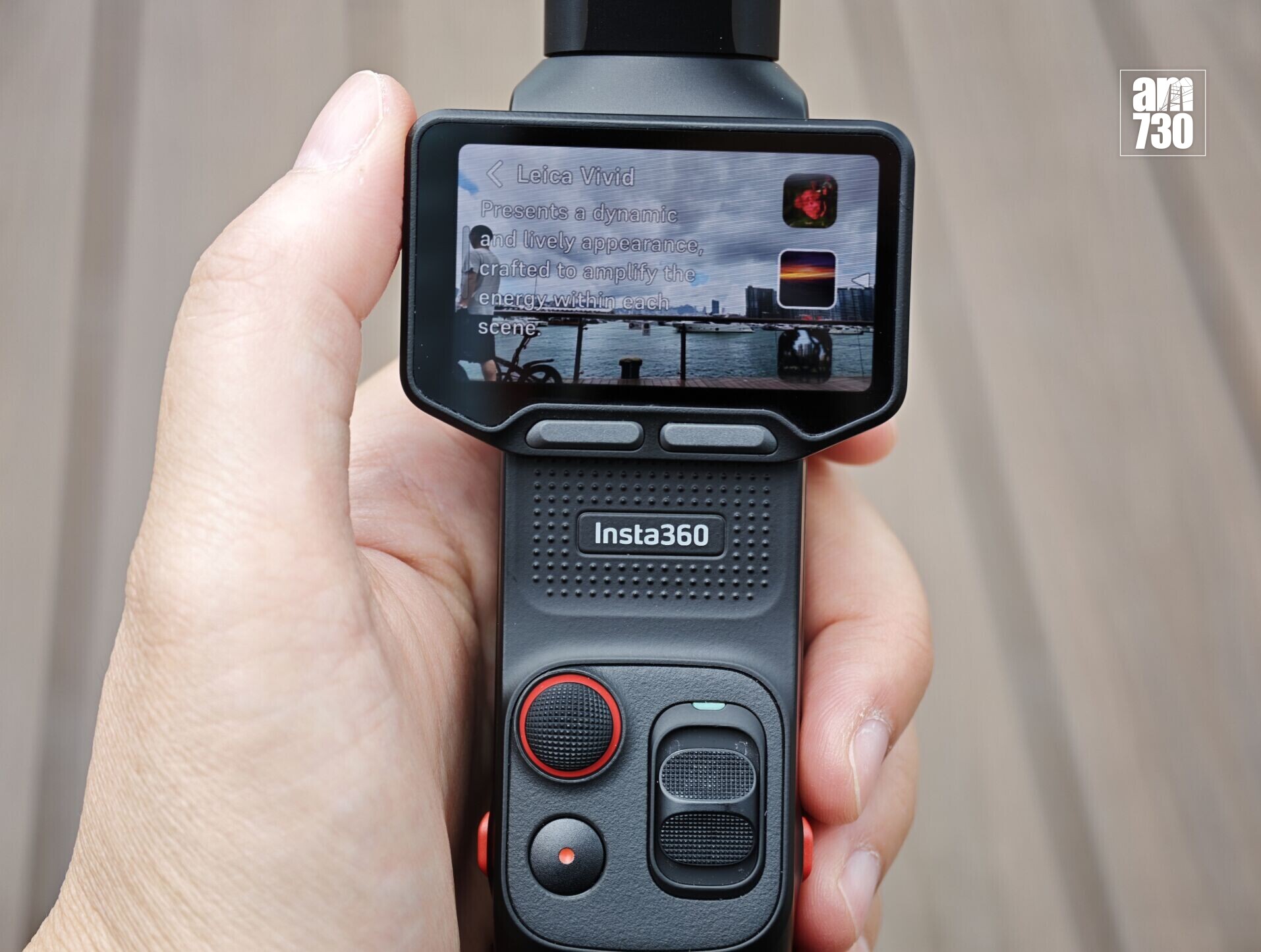 Insta360 Luna Ultra內置多個Leica色調濾鏡。