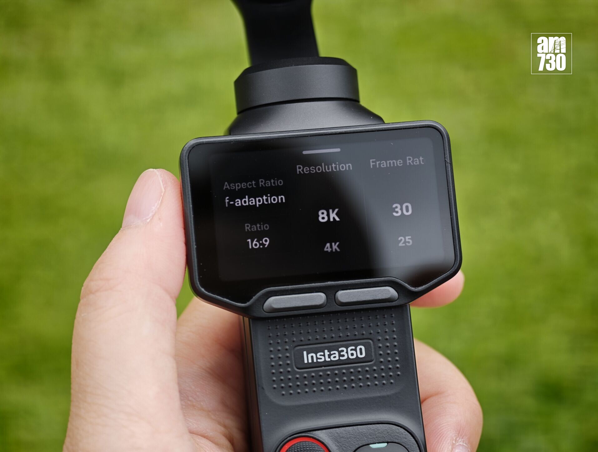 Insta360 Luna Ultra最高可拍攝8K/30fps影片。