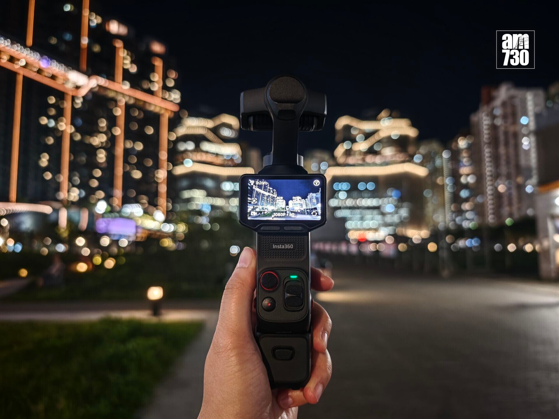 Insta360 Luna Ultra夜景拍攝效果出色。