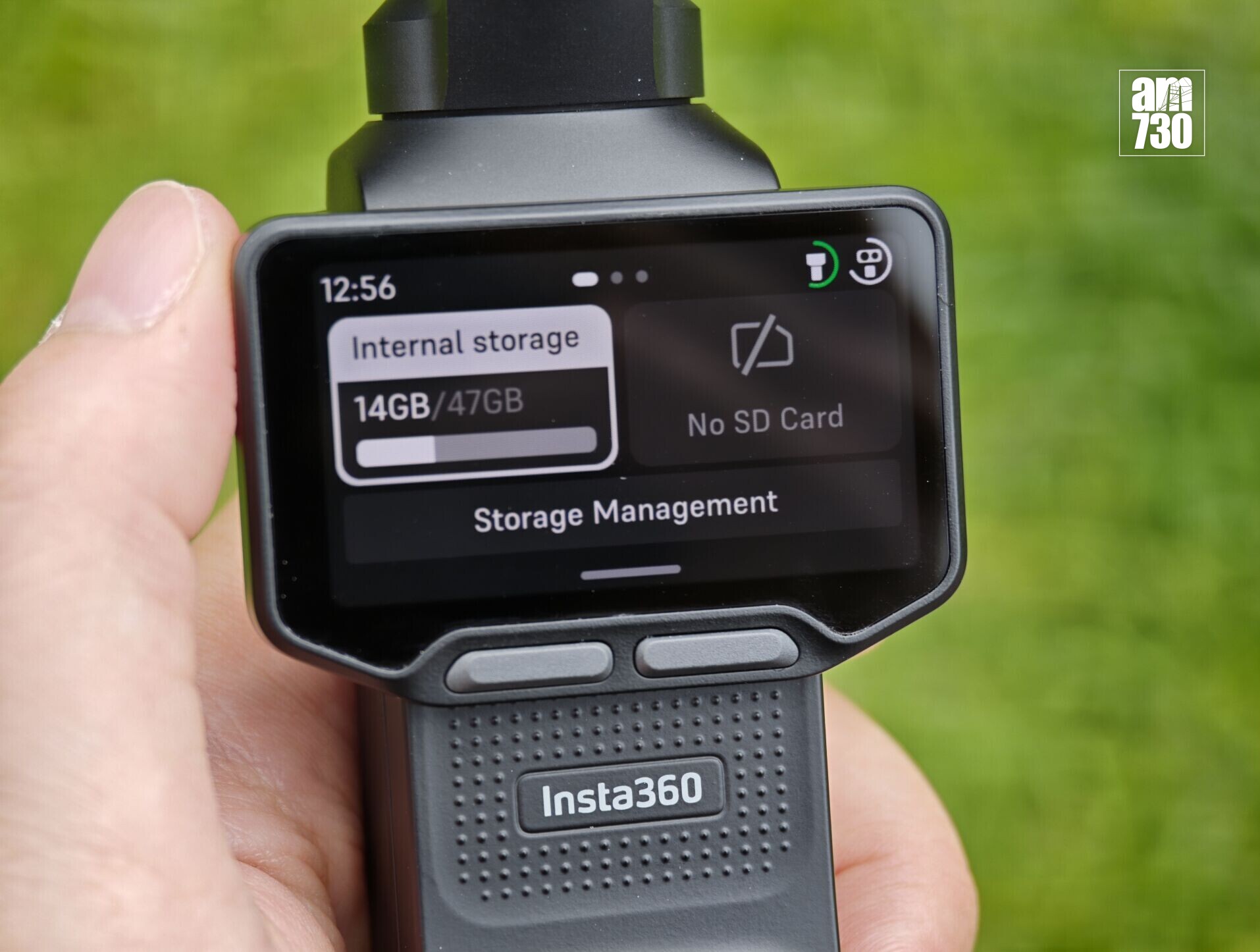 Insta360 Luna Ultra內置47GB容量。