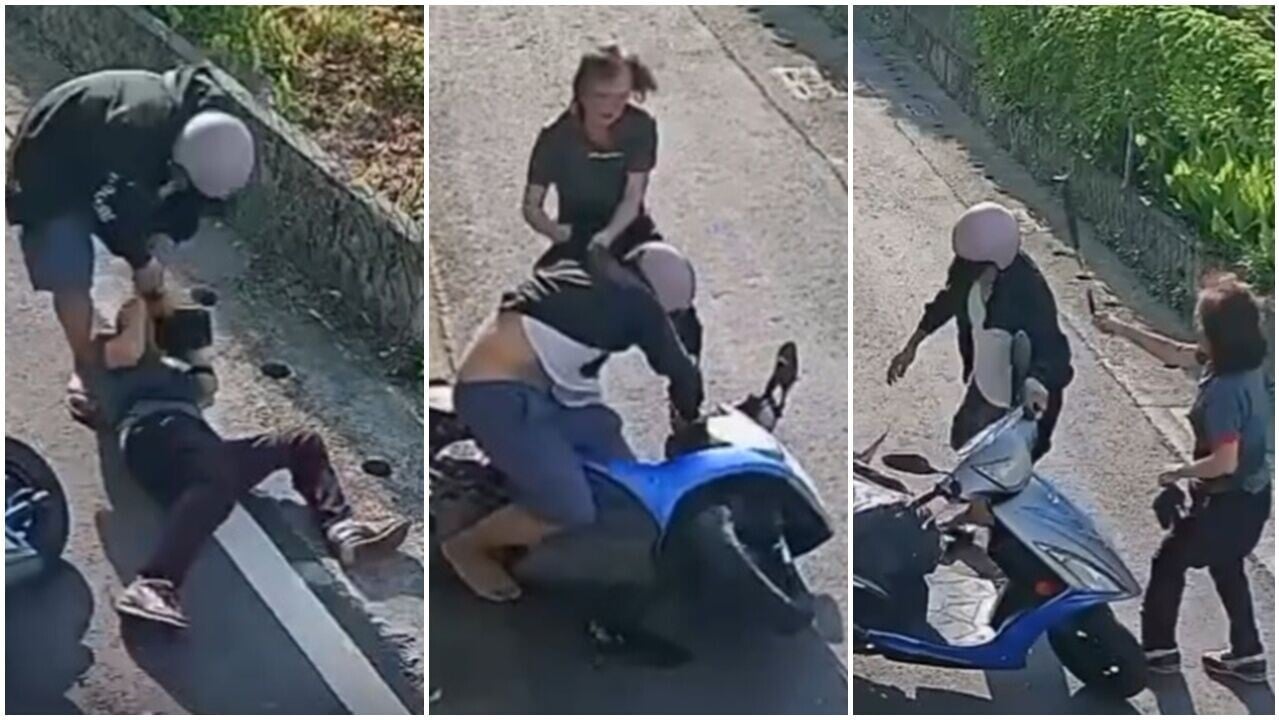 台七旬婦遇劫頑強抵抗，壯賊反遭狂鞭10下求饒。(Threads)