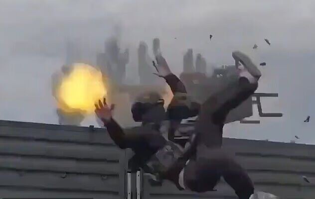 俄軍機槍失控