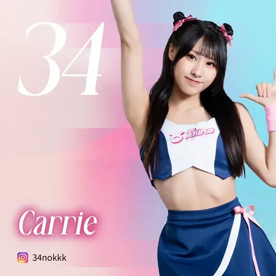 香港⾦⽜籃啦啦隊「Taurus」現役成員馮諾妍Carrie