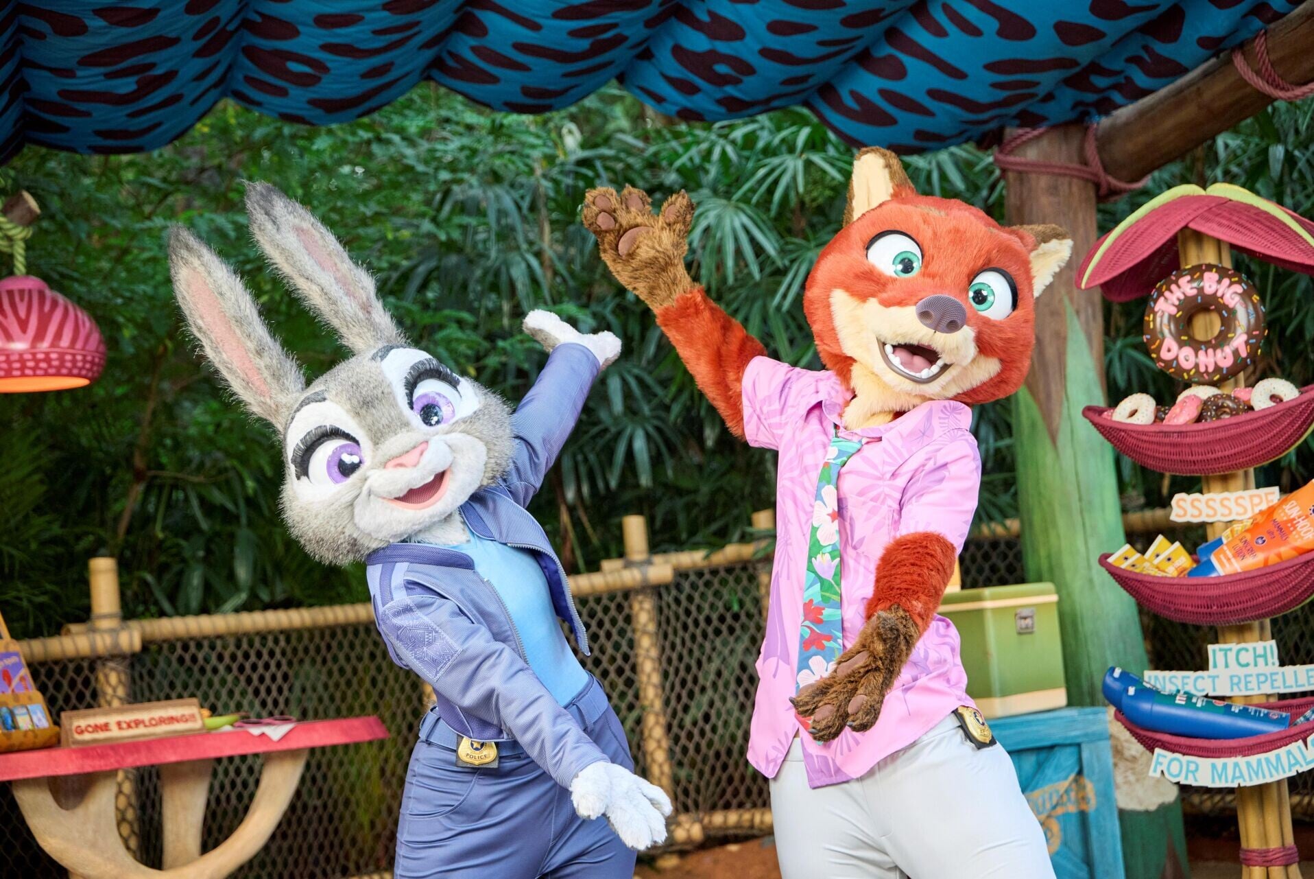 HKDL 2026 Magic Run Fest Characters Zootopia Nick & Judy