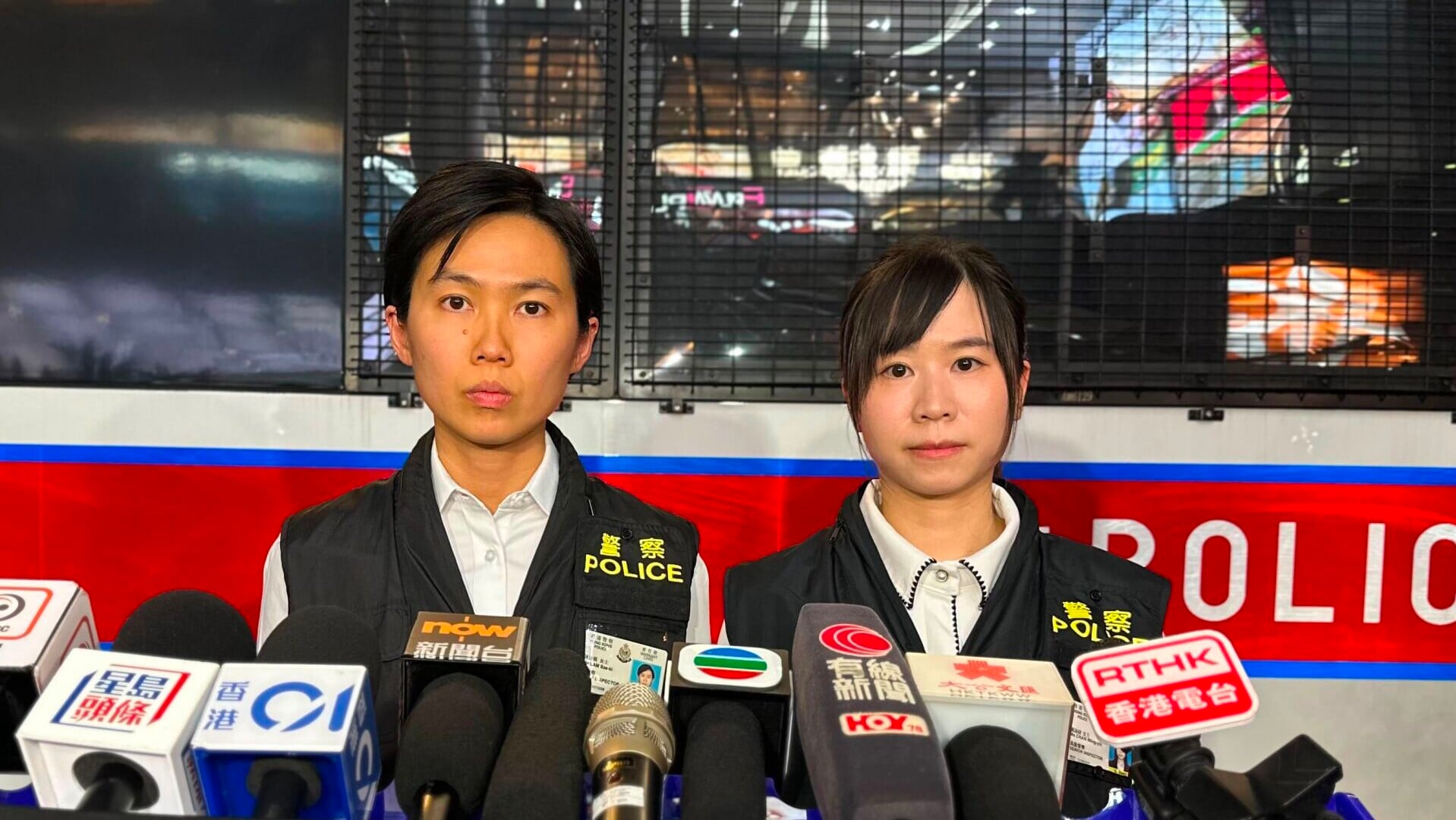警方講述行動詳情。