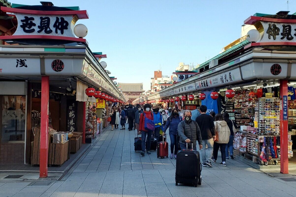 日本淺草寺商店街