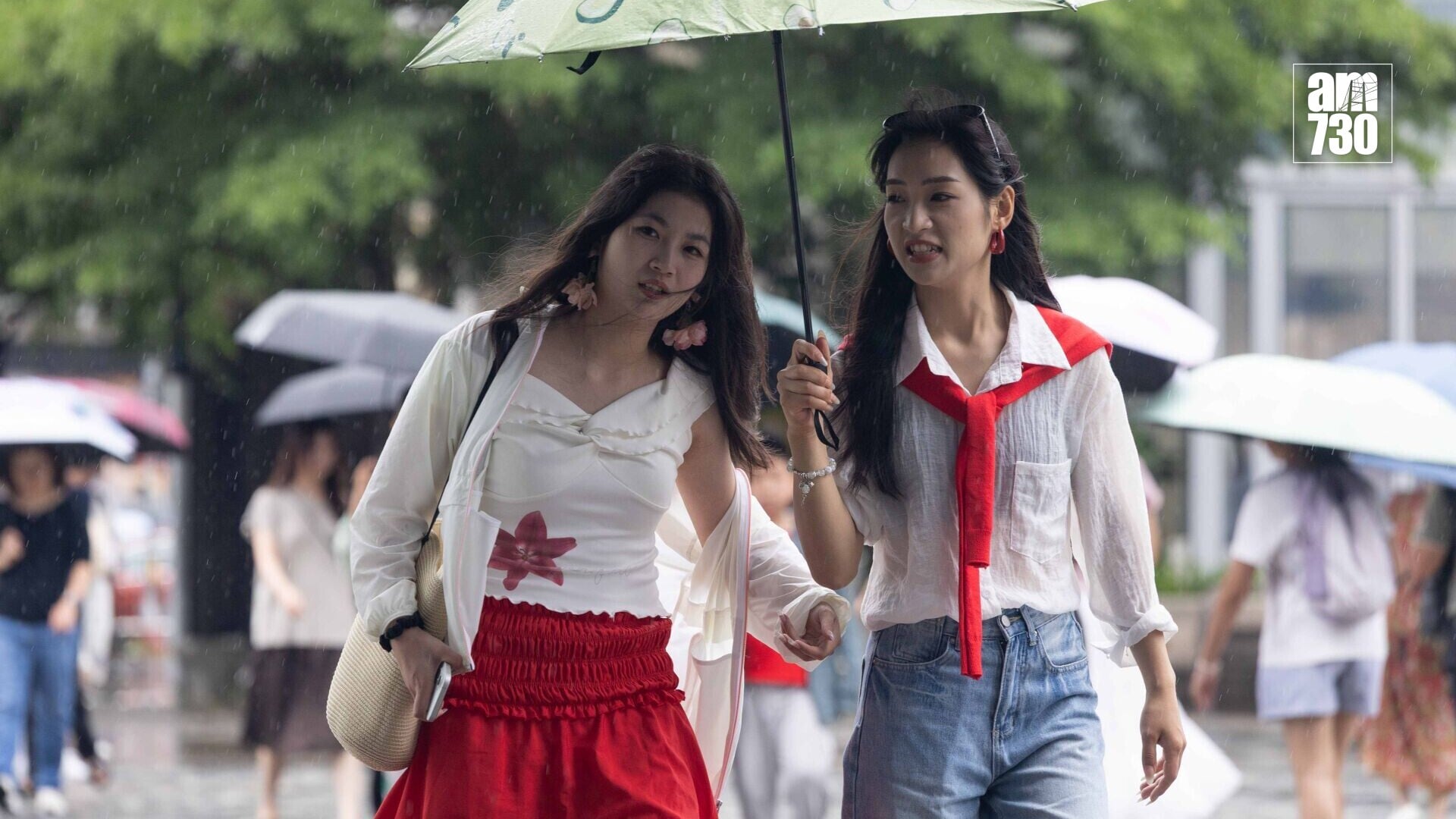 天文台取消黃雨警告信號。(資料圖片)