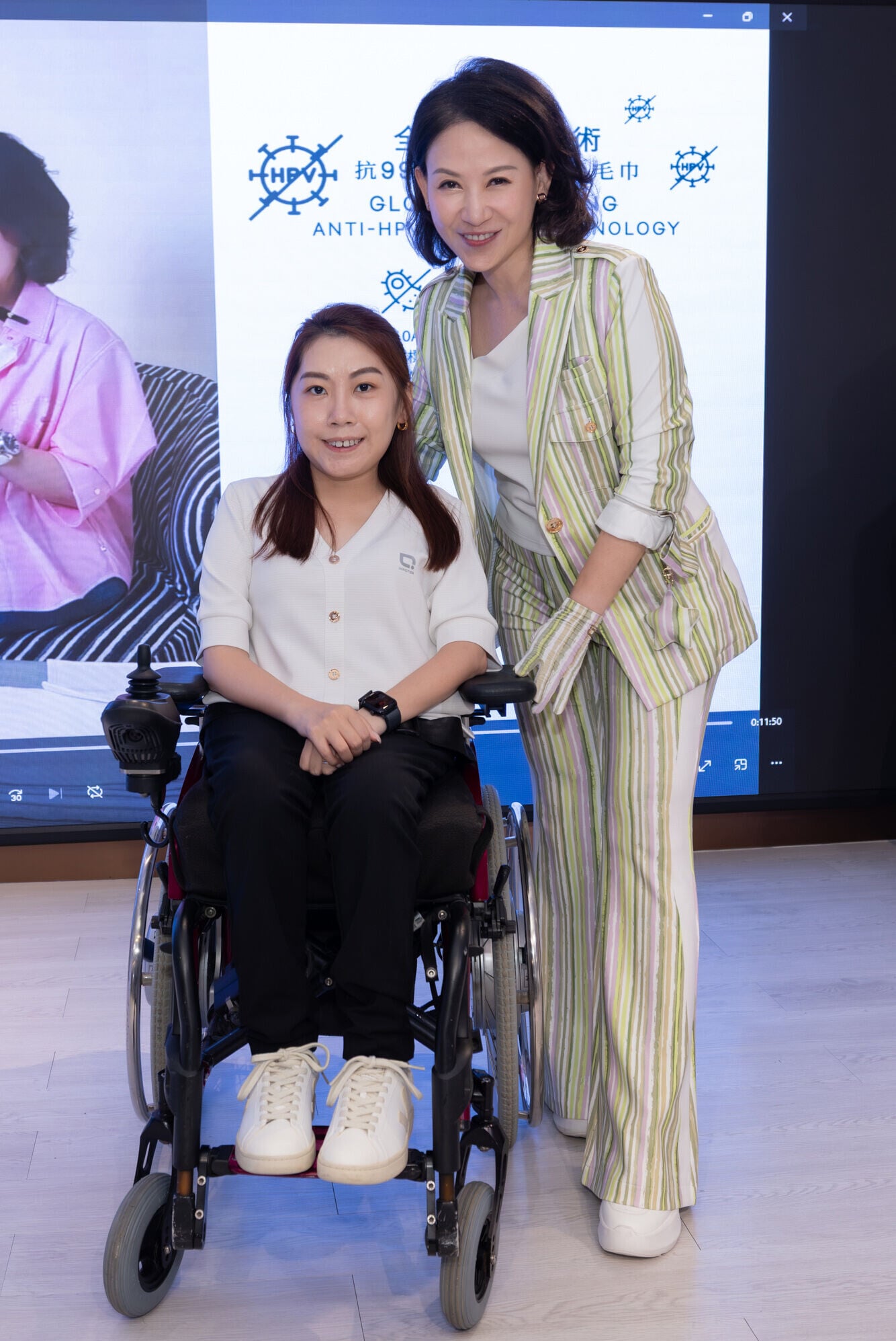 INNOTIER創辦人兼總裁林曉盈女士與何宛淇小姐