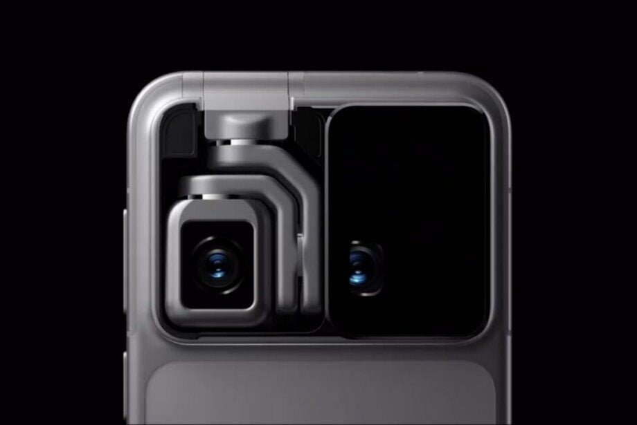 HONOR ROBOT PHONE,主鏡頭採用 23mm 焦距 200MP F1.6 4D 雲台主鏡(網上效果圖)