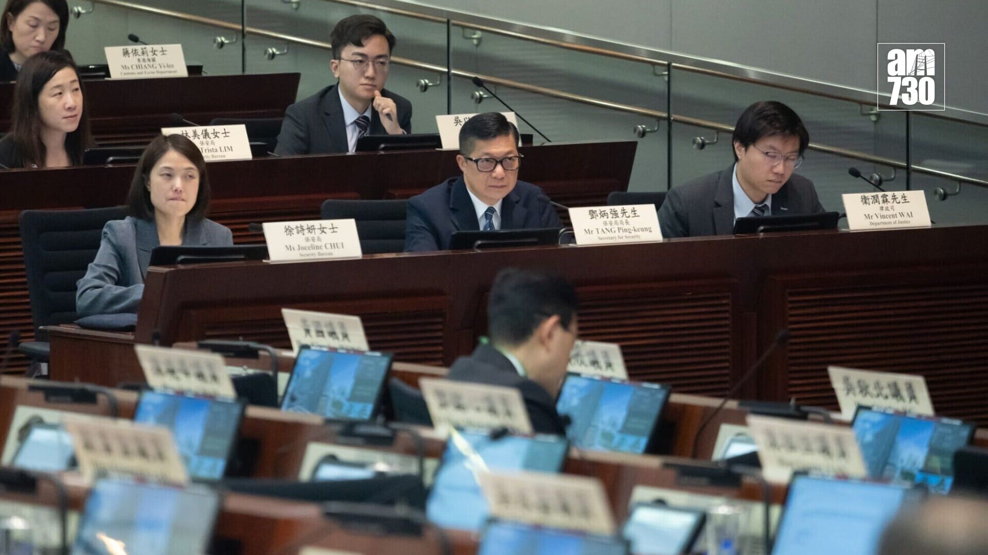 鄧炳強重申特區政府與深圳當局都希望盡快開通口岸（蘇文傑攝）