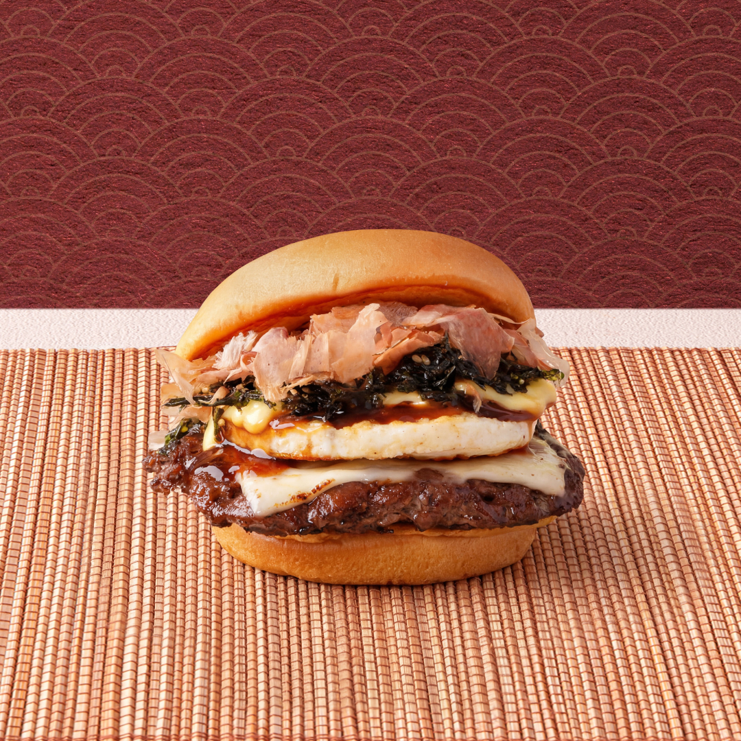 02. Okonomiyaki Burger 日式大阪燒牛肉堡