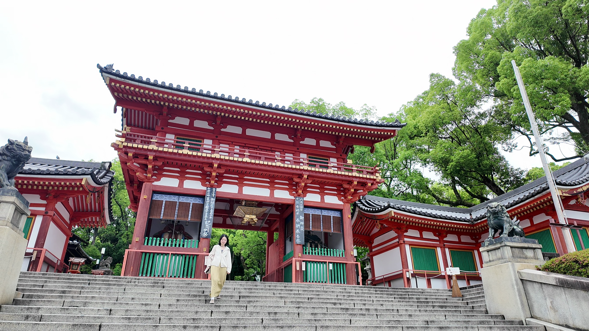 OMO5京都祇園位於八坂神社旁。