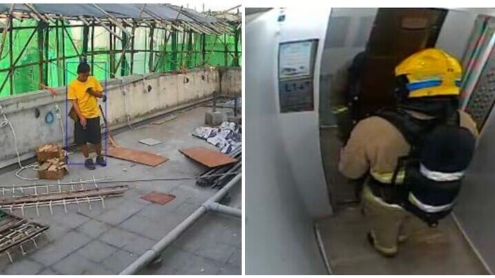 宏福苑聽證會｜有工人在宏昌閣天台吸煙  何偉豪最後身影公開
