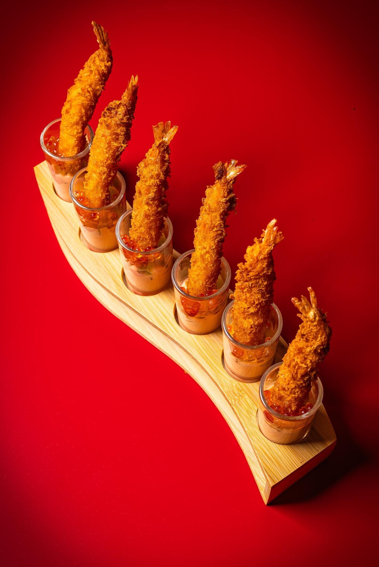 酥炸吉列蝦雞尾酒