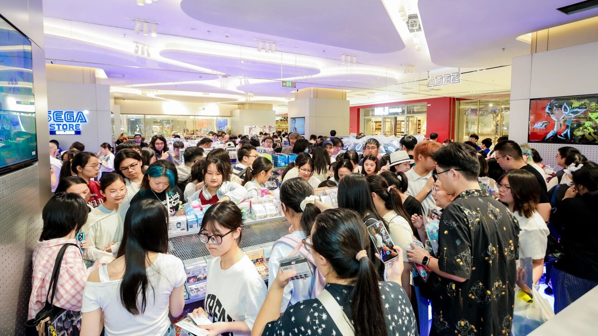 日本電玩品牌SEGA世嘉北京門市