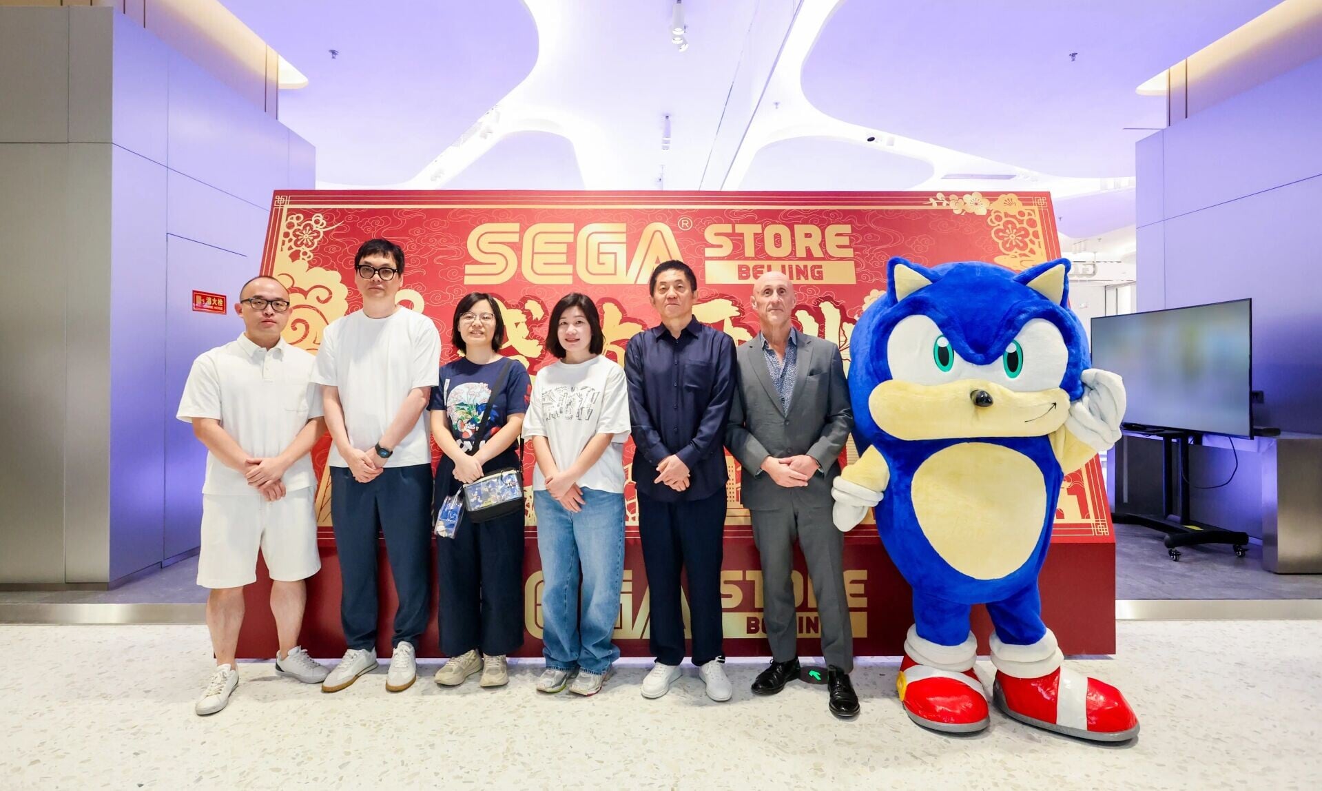 日本電玩品牌SEGA世嘉北京門市
