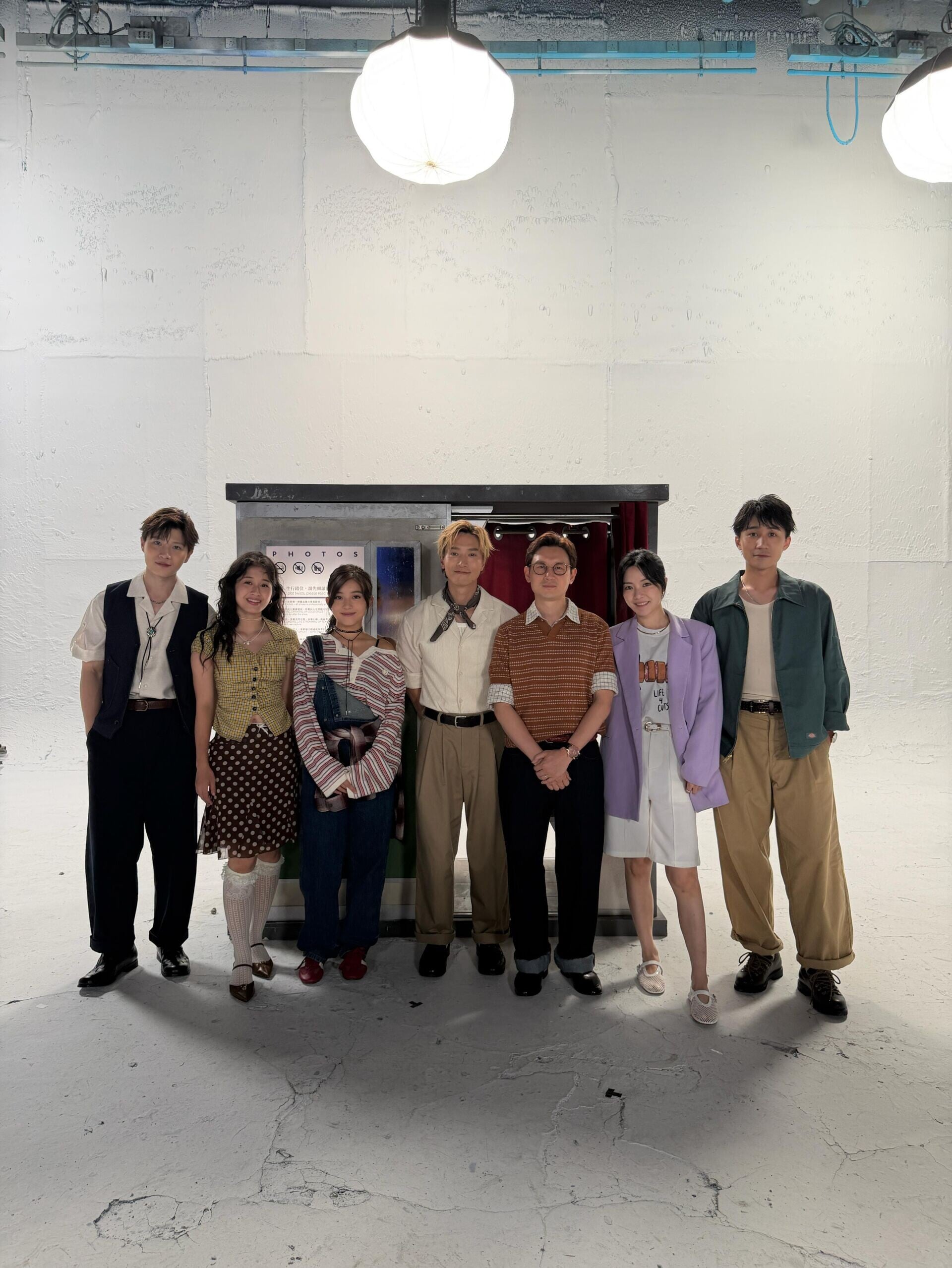 左起 Michael C、楊雅文THAIMAY、林熙彤、陳柏宇、凌文龍、林千渟、吳肇軒