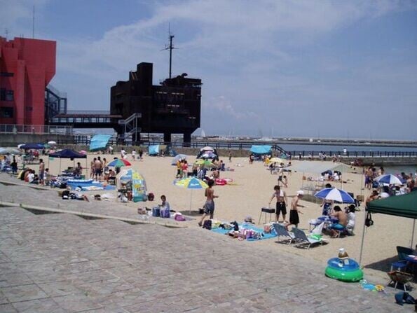 日本大阪府岬町淡輪海水浴場